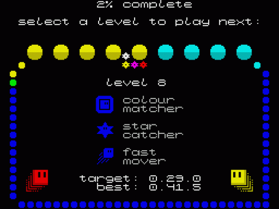 Gem Chaser 2 Screenshot 30 (Spectrum 48K/Plus)