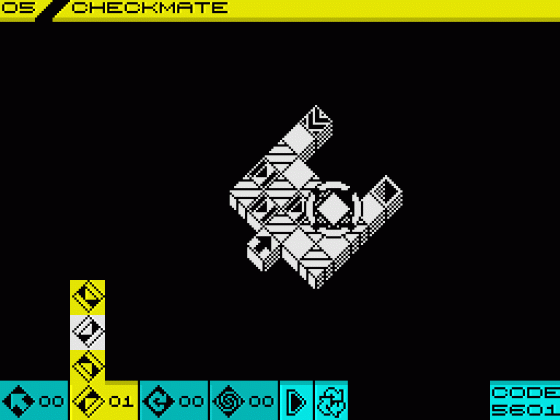 X=Y=Z Screenshot 6 (Spectrum 48K/128K/+2)