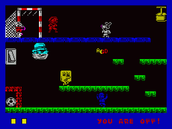 Moritz The Striker Screenshot 11 (Spectrum 48K/128K)