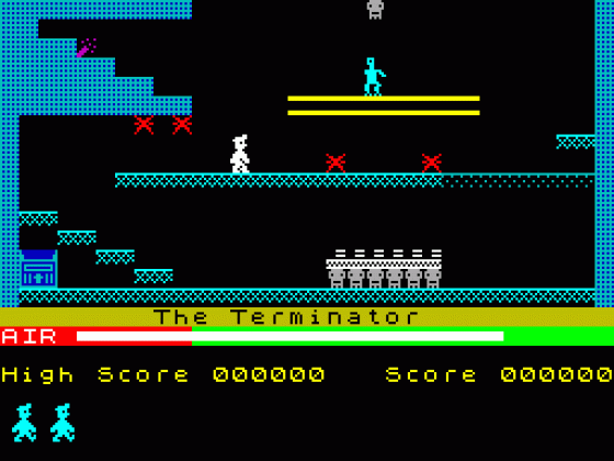 Manic Miner 6: The Buddha of Suburbia Screenshot 1 (Spectrum 48K)