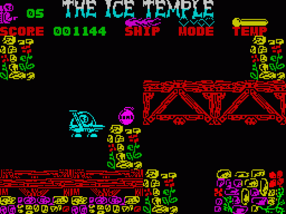 The Ice Temple Screenshot 12 (Spectrum 48K/128K/+2)