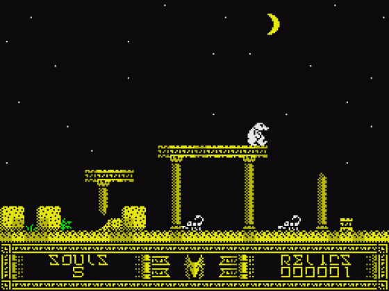 Monty Mole And The Temple Of Lost Souls Screenshot 12 (Spectrum 48K/128K/+2/+3)