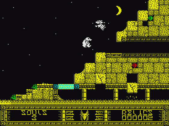 Monty Mole And The Temple Of Lost Souls Screenshot 14 (Spectrum 48K/128K/+2/+3)