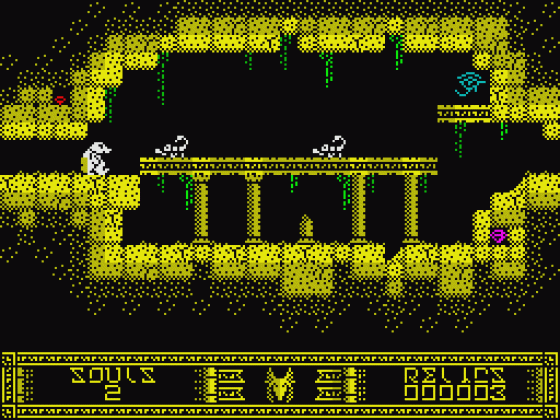 Monty Mole And The Temple Of Lost Souls Screenshot 19 (Spectrum 48K/128K/+2/+3)