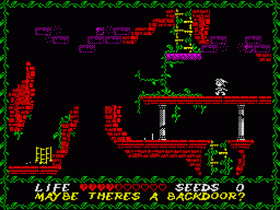 Nixy And The Seeds Of Doom Screenshot 7 (Spectrum 48K/128K)