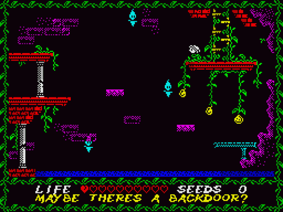 Nixy And The Seeds Of Doom Screenshot 11 (Spectrum 48K/128K)