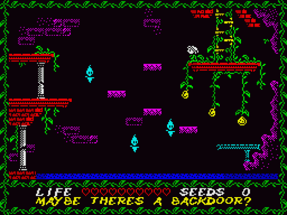 Nixy And The Seeds Of Doom Screenshot 12 (Spectrum 48K/128K)