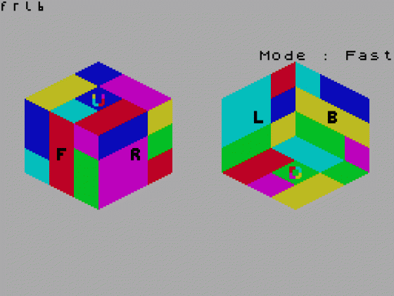 Cube Screenshot 1 (Spectrum 48K)