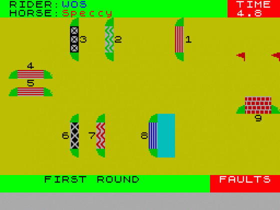 Hicksted Screenshot 1 (Spectrum 48K)