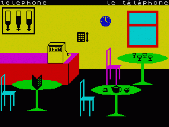 French Is Fun Screenshot 5 (Spectrum 48K)