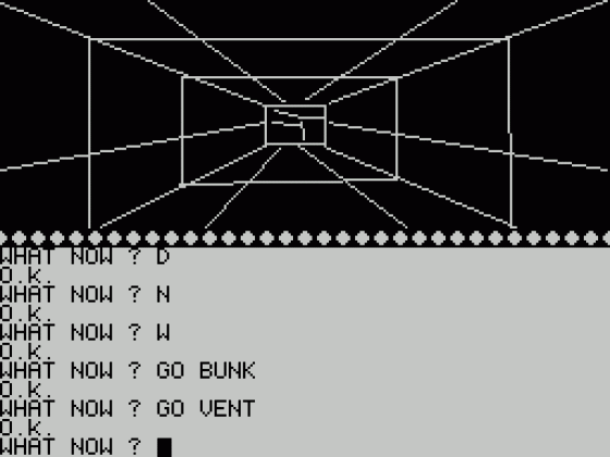 Escape From Pulsar Seven Screenshot 5 (Spectrum 48K)