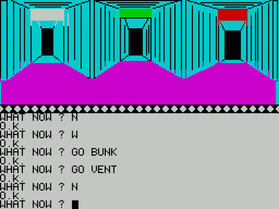 Escape From Pulsar Seven Screenshot 6 (Spectrum 48K)