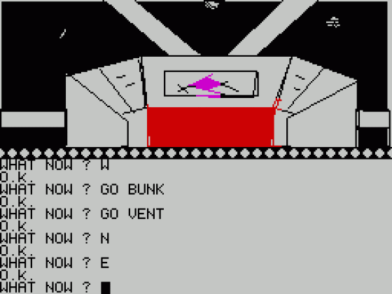 Escape From Pulsar Seven Screenshot 7 (Spectrum 48K)