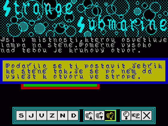 Strange Submarine Screenshot 17 (Spectrum 48K/128K)