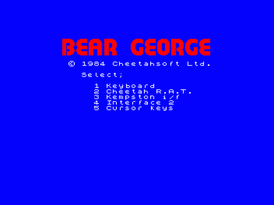 Perils Of Bear George