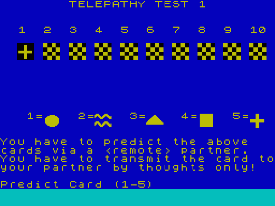 Psi-Games Screenshot 1 (Spectrum 48K)