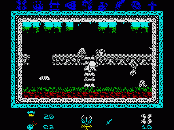 Knightmare II ZX Screenshot 6 (Spectrum 48K/128K/+2/+3)