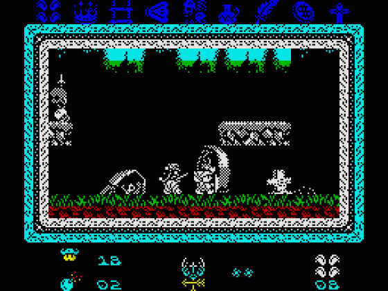 Knightmare II ZX Screenshot 9 (Spectrum 48K/128K/+2/+3)