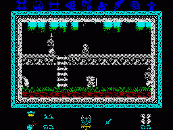 Knightmare II ZX Screenshot 10 (Spectrum 48K/128K/+2/+3)