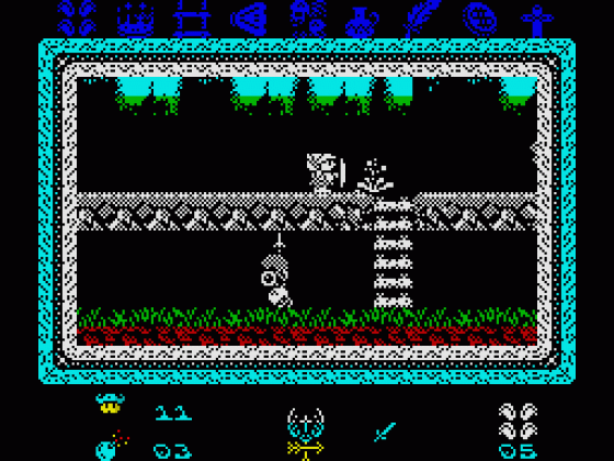 Knightmare II ZX Screenshot 11 (Spectrum 48K/128K/+2/+3)