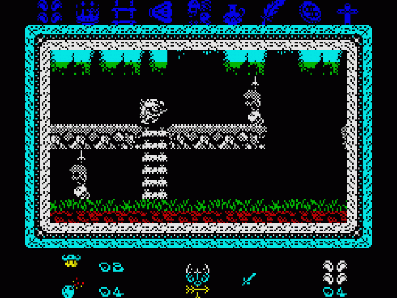 Knightmare II ZX Screenshot 13 (Spectrum 48K/128K/+2/+3)