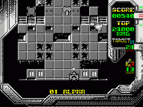 Retro Force Screenshot 27 (Spectrum 48K/128K/+2/+3)