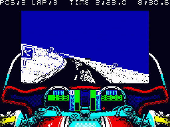 750cc Grand Prix Screenshot 15 (Spectrum 48K/128K/+2/+3)