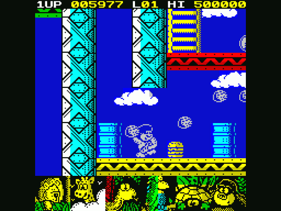 Big Nose's American Adventure Screenshot 15 (Spectrum 48K/128K)