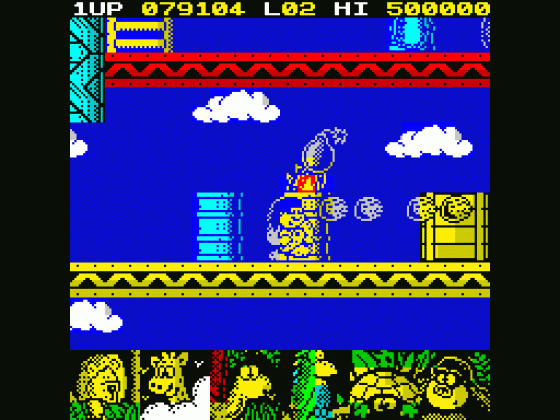 Big Nose's American Adventure Screenshot 22 (Spectrum 48K/128K)