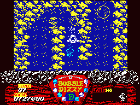 Bubble Dizzy Screenshot 11 (Spectrum 48K/128K/+2/+3)