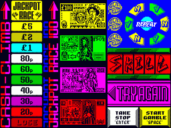 Fruit Machine Simulator 2 Screenshot 13 (Spectrum 48K/128K/+2/+3)