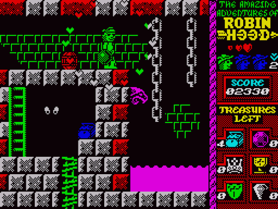 Robin Hood: Legend Quest Screenshot 10 (Spectrum 48K/128K)