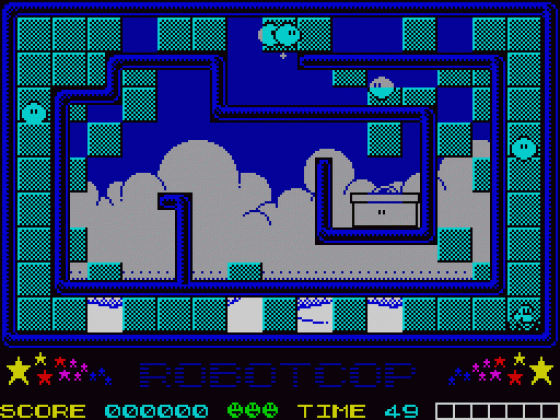 Sergeant Seymour Robot Cop Screenshot 6 (Spectrum 48K/128K)