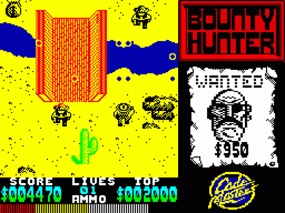 The Bounty Hunter Screenshot 1 (Spectrum 48K/128K)