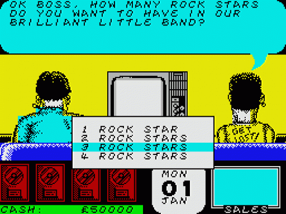 Rock Star Ate My Hamster Screenshot 13 (Spectrum 48K/128K)