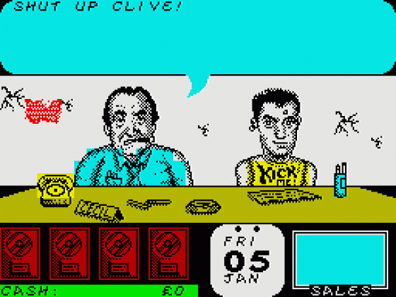 Rock Star Ate My Hamster Screenshot 25 (Spectrum 48K/128K)