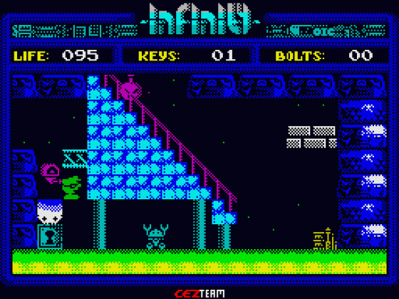 Phantomas Saga Infinity Screenshot 6 (Spectrum 48K)