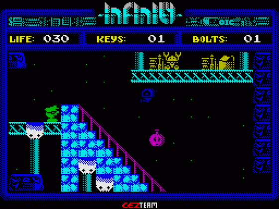 Phantomas Saga Infinity Screenshot 8 (Spectrum 48K/128K)