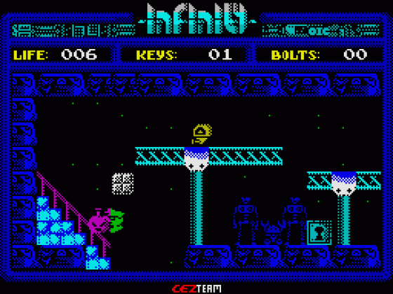 Phantomas Saga Infinity Screenshot 9 (Spectrum 48K/128K)