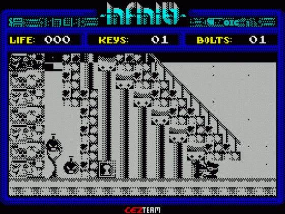 Phantomas Saga Infinity Screenshot 10 (Spectrum 48K)