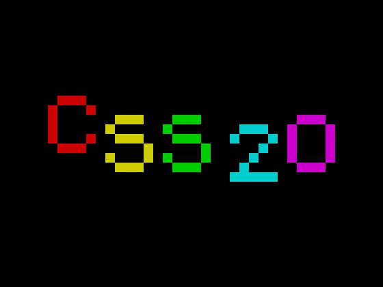 Crap Games Competition 2014 Screenshot 1 (Spectrum 48K/128K/+2/+3)