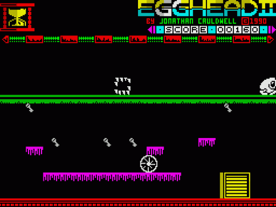 Egghead 2: Egghead To The Rescue Screenshot 8 (Spectrum 48K)