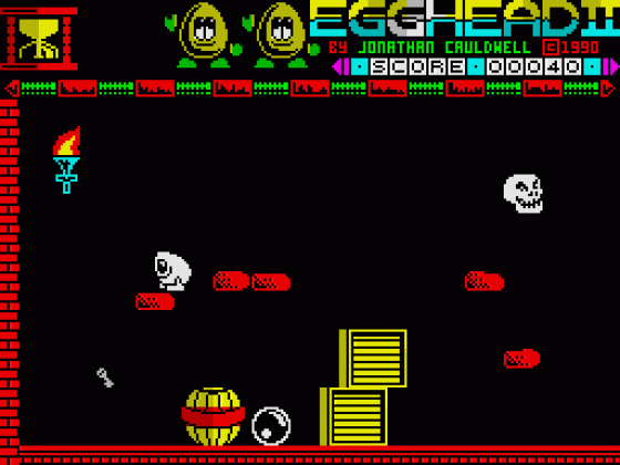 Egghead 2: Egghead To The Rescue Screenshot 13 (Spectrum 48K)