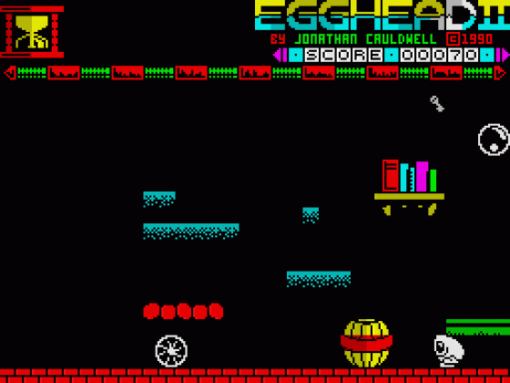 Egghead 2: Egghead To The Rescue Screenshot 16 (Spectrum 48K)