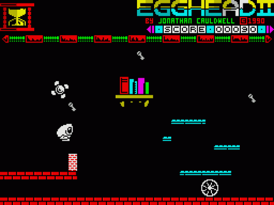 Egghead 2: Egghead To The Rescue Screenshot 17 (Spectrum 48K)