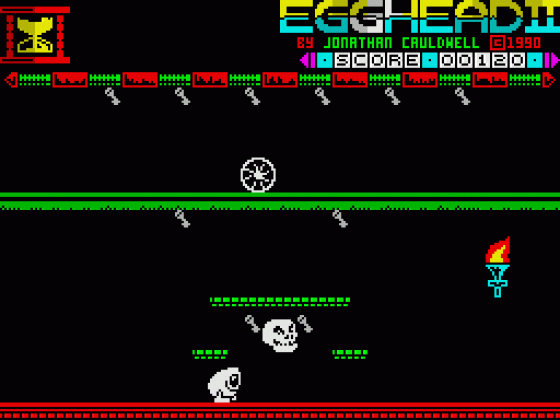 Egghead 2: Egghead To The Rescue Screenshot 18 (Spectrum 48K)