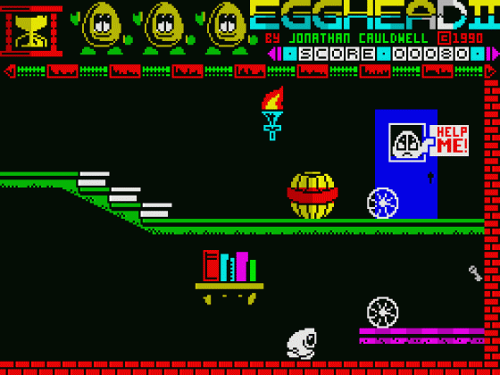 Egghead 2: Egghead To The Rescue Screenshot 25 (Spectrum 48K)