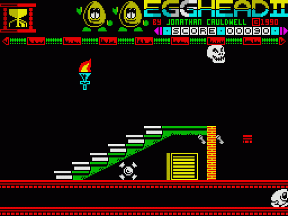 Egghead 2: Egghead To The Rescue Screenshot 26 (Spectrum 48K)