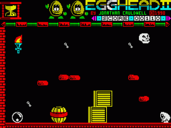 Egghead 2: Egghead To The Rescue Screenshot 29 (Spectrum 48K)