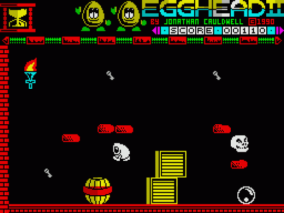 Egghead 2: Egghead To The Rescue Screenshot 30 (Spectrum 48K)